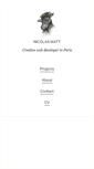 Mobile Screenshot of nicolasmatt.com